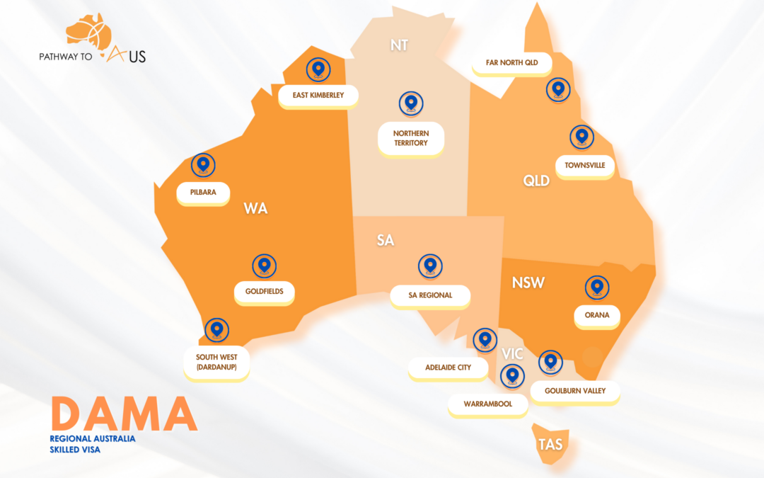 Where Are All the DAMA Regions in Australia in 2024?